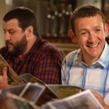 Guy Lecluyse e Dany Boon in una scena del film Giù al nord