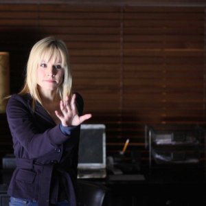 Kristen Bell in un momento dell'episodio Eris Quod Sum di Heroes