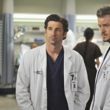 Patrick Dempsey Con Eric Dane Nell Episodio Life During Wartime Della Serie Tv Grey S Anatomy 93377