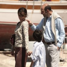 Zoe Felix e Kad Merad in un'immagine del film Giù al nord