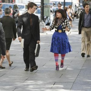 Eric Mabius e America Ferrera nell'episodio 'Ugly Berry' della serie tv Ugly Betty