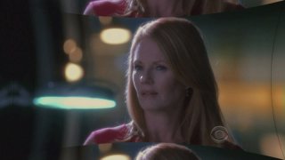 Marg Helgenberger nell'episodio 'The Happy Place' della nona stagione di CSI