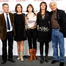 Festival di Roma 2008: Michele Placido con Michele Soavi, Ana Caterina Morariu, Barbora Bobulova e Alina Nedelea