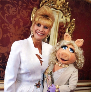 Ivana Trump e Piggy