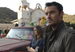Brian Austin Green e Summer Glau in una scena dell'episodio Mr. Ferguson Is Ill Today di The Sarah Connor Chronicles