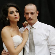 Donatella Finocchiaro e Filippo Nigro in una foto promozionale del film Amore che vieni, amore che vai