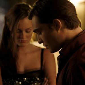 Leighton Meester e Ed Westwick in un momento dell'episodio 'There might be blood' della serie tv Gossip Girl