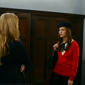 Leighton Meester interpreta Blair nell'episodio 'Bonfire of the Vanity' della seconda stagione di Gossip Girl