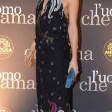 Myriam Catania al Festival di Roma 2008. L'attrice indossa un abito di Gucci