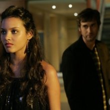 Jessica Lucas e Ryan Eggold nell'episodio 'There's No Place Like Homecoming' della serie tv 90210