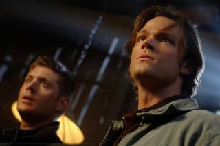 Jensen Ackles e Jared Padalecki nell'episodio I Know What You Did Last Summer di Supernatural