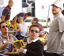 Kevin Dillon, Kevin Connolly e Jerry Ferrara in una sequenza dell'episodio 'Pie' di Entourage