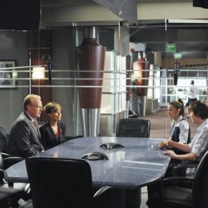 Una scna dell'episodio 'The Bad Seed' della serie Boston Legal