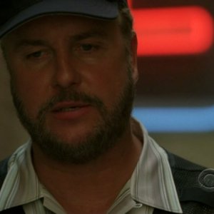 Willam Petersen in una scena dell'episodio 'Let it Bleed' della serie tv CSI