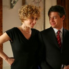 Cecilia Dazzi in una scena della serie televisiva Amiche mie, in onda su Canale 5