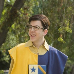 Christopher Mintz-Plasse in una scena del film Role Models