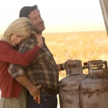 Kim Basinger E Joaquim De Almeida In Una Scena Del Film Drammatico The Burning Plain Diretto Da Guillermo Arriaga 95096