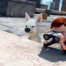 Un'immagine del film Bolt prodotto dalla Disney