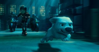 Un'immagine di Bolt, il super-cane della Disney
