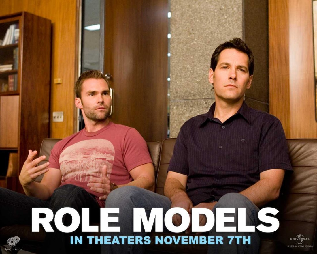 Un Wallpaper Del Film Role Models Con Seann William Scott E Paul Rudd 95187