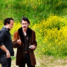 Stefano Sollima e Marco Giallini sul set della serie televisiva ispirata a Romanzo Criminale