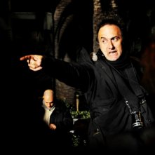 Stefano Sollima sul set della fiction tv ispirata al film Romanzo Criminale