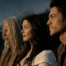 Bruce Spence, Bridget Regan e Craig Horner nell'episodio 'Destiny' della serie Legend of the Seeker