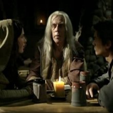 Craig Horner, Bridget Regan e  Bruce Spence nell'episodio 'Bounty' della serie tv Legend of the Seeker