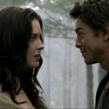 Craig Horner insieme a  Bridget Regan nell'episodio 'Bounty' della serie tv Legend of the Seeker