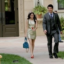 David Giuntoli e Lucy Hale in una scena dell'episodio All About What You Really, Really Want di Privileged