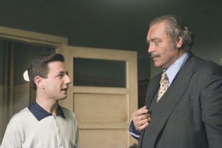 Pierpaolo Zizzi e Diego Abatantuono in un'immagine del film Gli amici del Bar Margherita