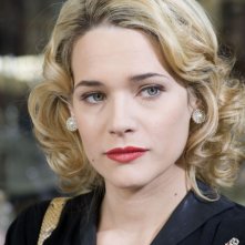 Un primo piano di Laura Chiatti, tra i protagonisti del film Gli amici del Bar Margherita