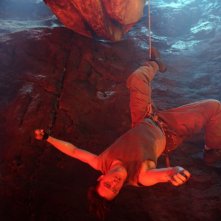 Brendan Fraser in una scena del film Viaggio al centro della Terra 3D