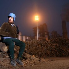 Elio Germano in un'immagine del film Come Dio comanda