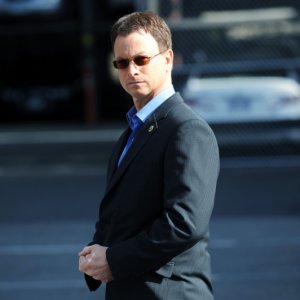 Gary Sinise in un momento dell'episodio 'My Name is Mac Taylor' della serie tv CSI NY