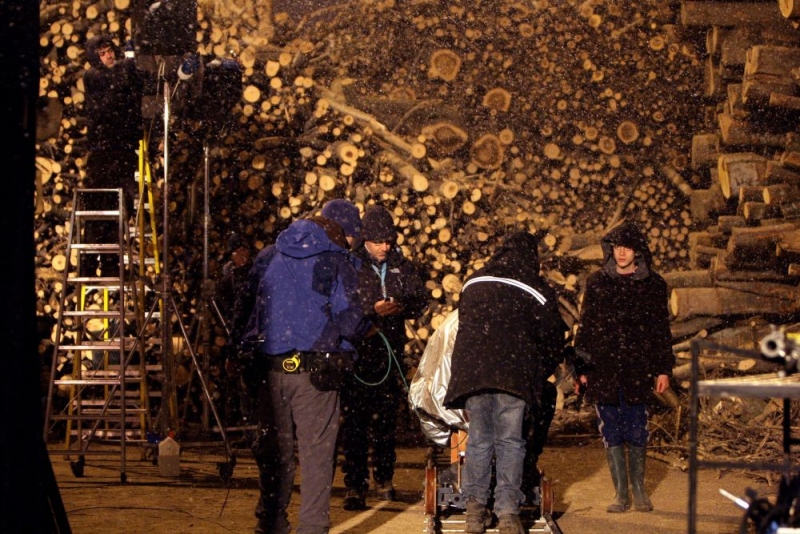 Un Immagine Dal Set Del Film Come Dio Comanda 96062