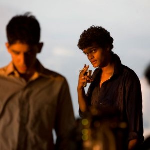 Un'immagine tratta da Slumdog Millionaire di Danny Boyle