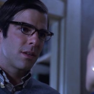 Zachary Quinto nell'episodio Villains di Heroes
