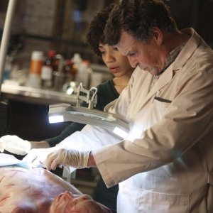 John Noble e Jasika Nicole in una scena dell'episodio The Dreamscape di Fringe