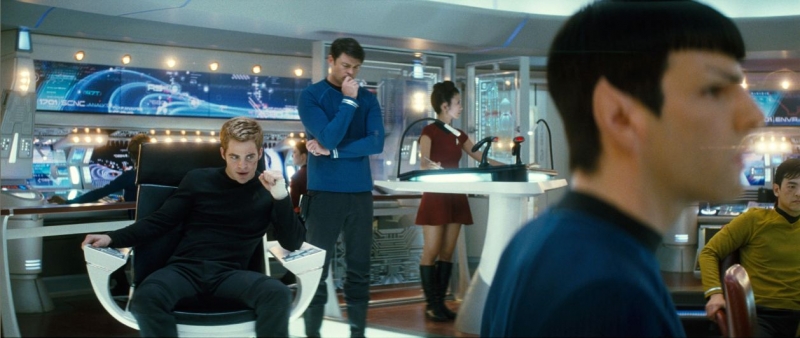 Chris Pine Karl Urban John Cho E Zachary Quinto In Una Scena Di Star Trek 2009 96449