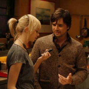 Taylor Momsen e Matthew Settle nell'episodio 'The Magnificent Archibalds' della serie tv Gossip Girl