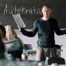 Jürgen Vogel in una sequenza del film L'onda (Die Welle, 2008)