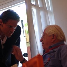 Barbato De Stefano sul set.