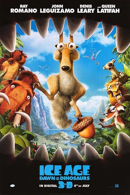 Nuovo Poster Per Ice Age Dawn Of The Dinosaurs 96808
