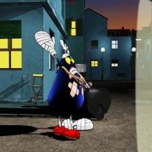 Un'immagine della serie d'animazione dedicata a Cattivik.