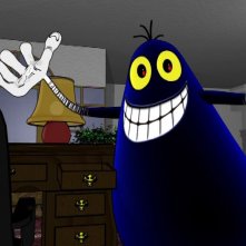 Una scena della serie TV Cattivik