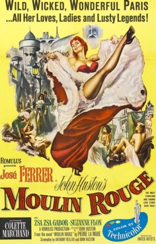 La locandina di Moulin Rouge