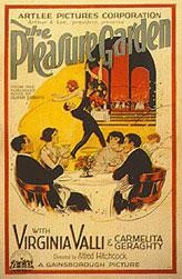 Locandina del 1925 di Il giardino del piacere