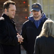Vince Vaughn E Il Regista Seth Gordon Sul Set Del Film Four Christmases 97082