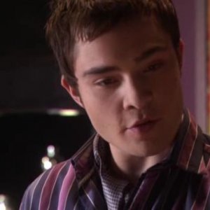 Ed Westwick nel ruolo del perfido Chuck nell'episodio 'Bad News Blair' della serie tv Gossip Girl